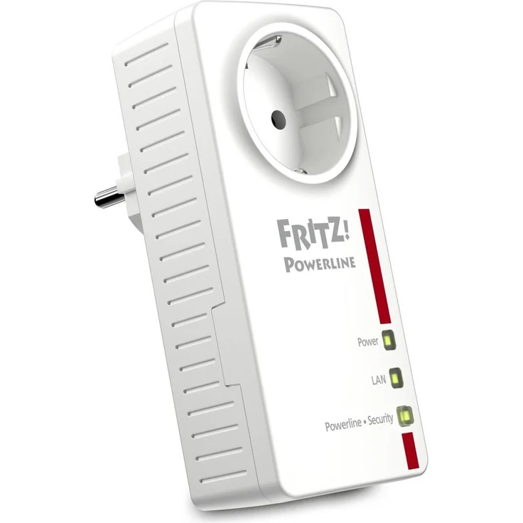 FRITZ! Powerline 1220E 1200 Mbit-s Eingebauter Ethernet-Anschluss Weiß 1 Stück(e) (20002738) – Bild 4