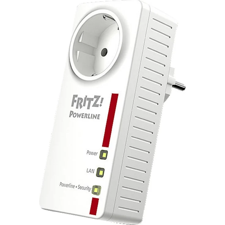 FRITZ! Powerline 1220E 1200 Mbit-s Eingebauter Ethernet-Anschluss Weiß 1 Stück(e) (20002738) – Bild 3