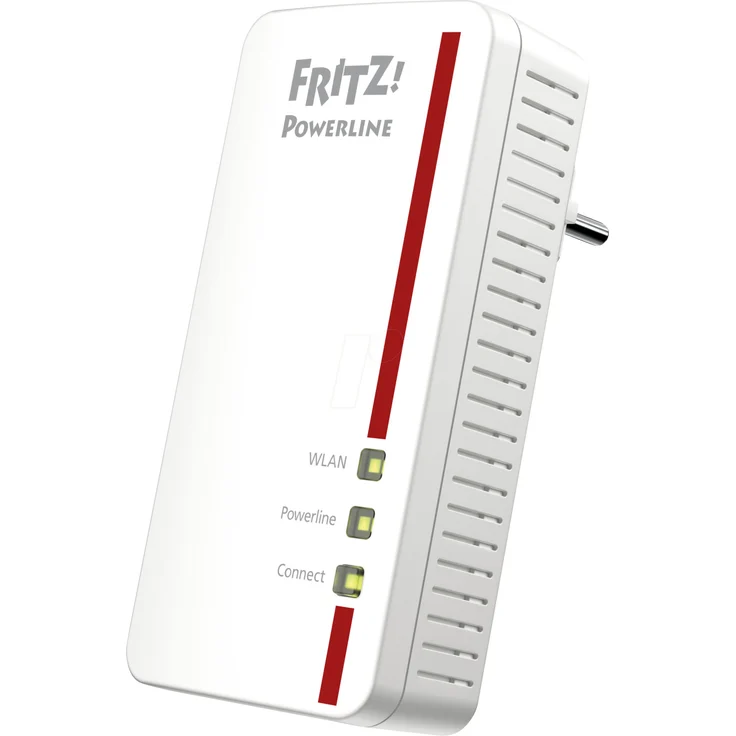 FRITZ! Powerline 1260E 1200 Mbit-s Eingebauter Ethernet-Anschluss WLAN Weiß 1 Stück(e) (20002824) – Bild 1