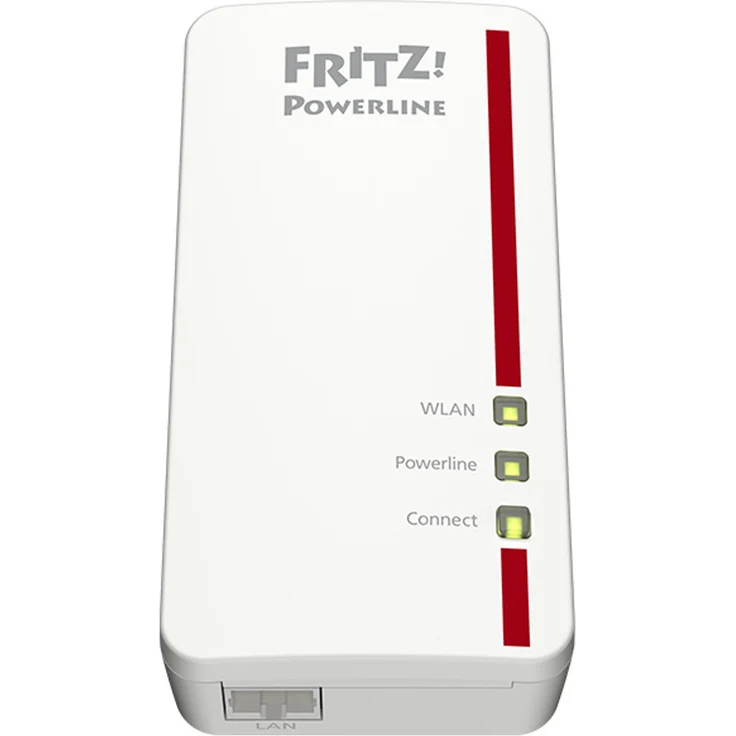 FRITZ! Powerline 1260E 1200 Mbit-s Eingebauter Ethernet-Anschluss WLAN Weiß 1 Stück(e) (20002824) – Bild 4