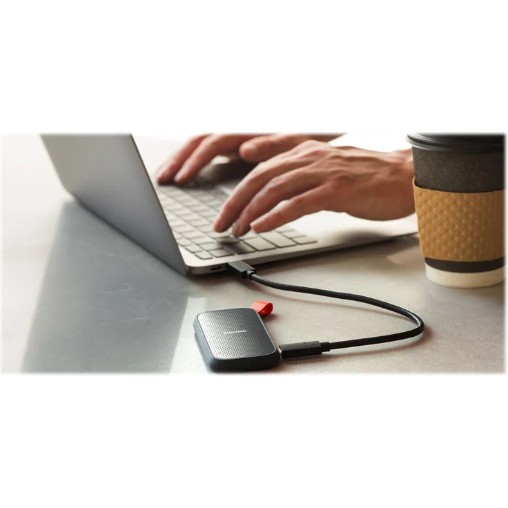 SanDisk Portable - Solid-State-Disk - 2 TB - extern (tragbar) - USB 3.2 Gen 2 (USB-C Steckverbinder) – Bild 6