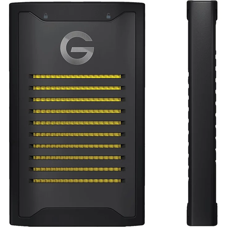 SanDisk Professional G-DRIVE ArmorLock - Solid-State-Disk - verschlüsselt - 1 TB - extern (tragbar) - USB 3.2 Gen 2 (USB-C Steckverbinder) - 256-bit AES-XTS – Bild 2
