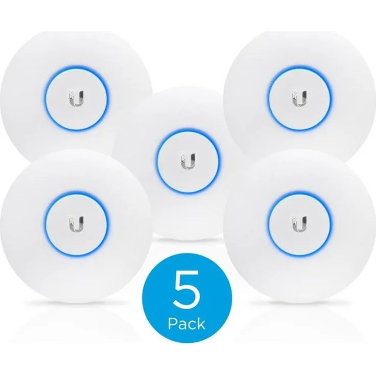 Ubiquiti UAP-NANOHD-5 UniFi AP AC NanoHD 5er Pack Wave2 ohne PoE-Injektor
