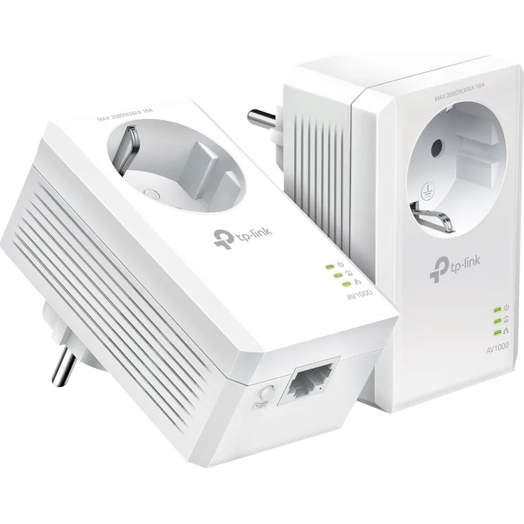 TP-LINK TL-PA7019P KIT 1000 Mbit-s Eingebauter Ethernet-Anschluss Weiß 2 Stück(e)