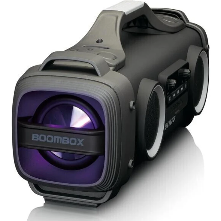 LENCO IPX4 Boombox SPR-200 Black – Bild 3
