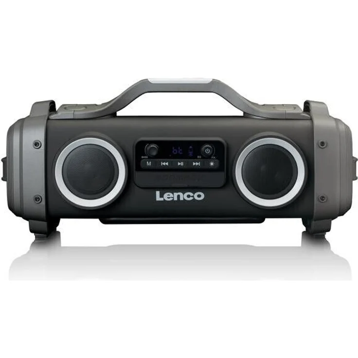 LENCO IPX4 Boombox SPR-200 Black – Bild 1