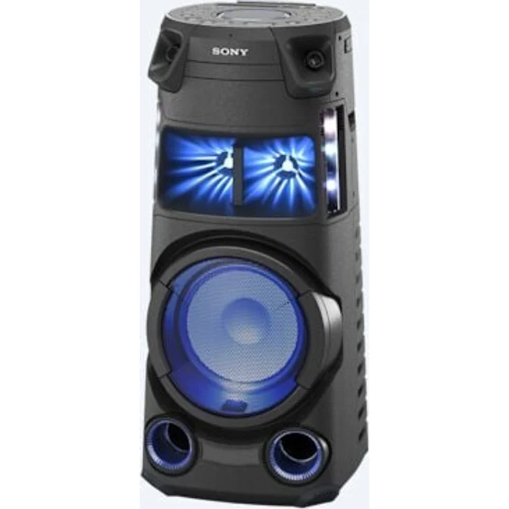 Sony MHC-V43D Mobiler Lautsprecher Audiosystem Bluetooth CD DVD HDMI DAB schwarz – Bild 2