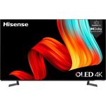 Hisense 55A8G 139 cm (55 Zoll) OLED Smart TV (Ultra HD, HDR, OLED) HD-Triple-Tuner (Sat, Antenne, Kabel) Modelljahr 2021 Energieklasse G (DE-Modell) - Preisvergleich