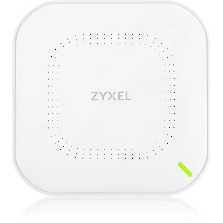 ZyXEL True WiFi 6 AX1800 WLAN-AP (802.11ax Dual-Band), 1,77 Gbit-s mit ODFMA und Dual 2x2 MU-MIMO-Antenne, verwaltbar über Nebula App-Cloud oder Standalone (NWA50AX-EU0102F)