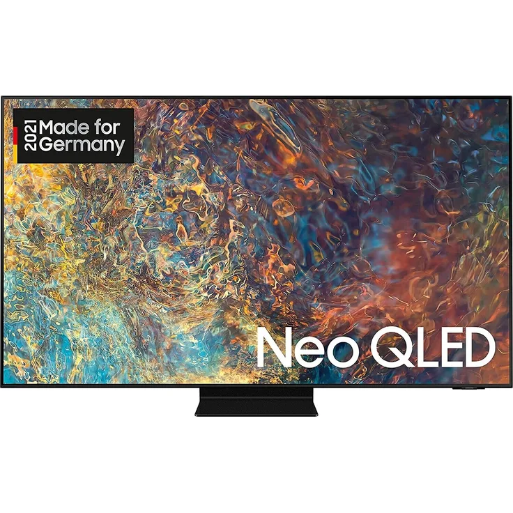 Samsung GQ43QN90AAT 108 cm (43 Zoll) Neo QLED Mini LED Smart TV (Ultra HD, HDR, Direct LED) Twin-HD-Triple-Tuner (Sat, Antenne, Kabel) Modelljahr 2021 Energieklasse G (DE-Modell)