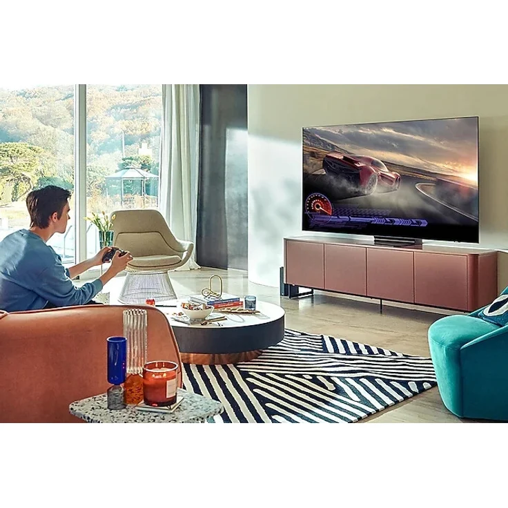 Samsung GQ43QN90AAT 108 cm (43 Zoll) Neo QLED Mini LED Smart TV (Ultra HD, HDR, Direct LED) Twin-HD-Triple-Tuner (Sat, Antenne, Kabel) Modelljahr 2021 Energieklasse G (DE-Modell) – Bild 8