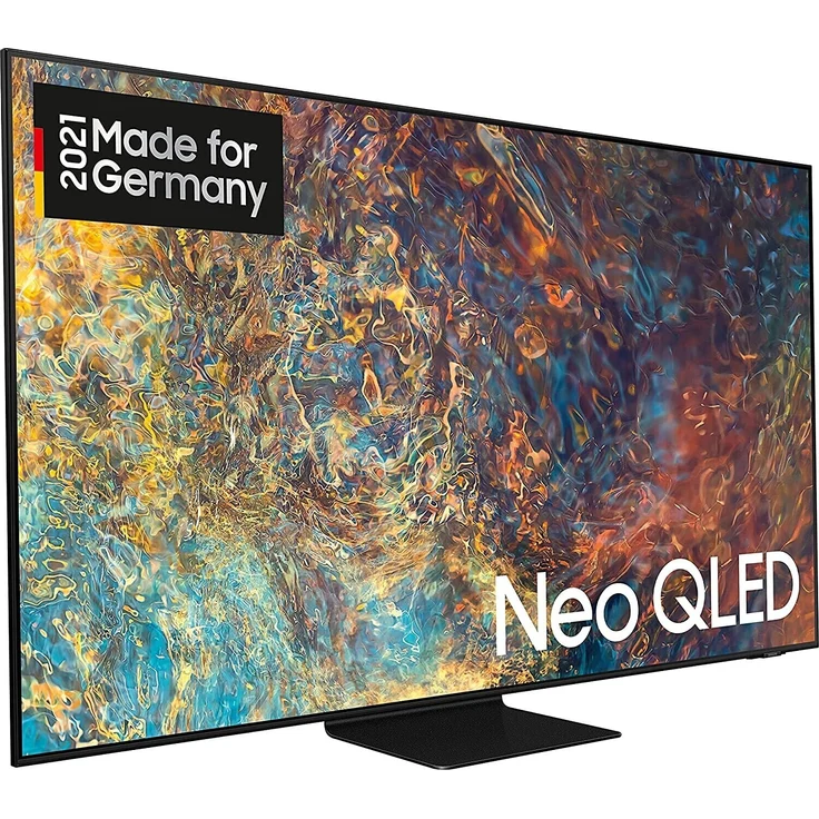 Samsung GQ43QN90AAT 108 cm (43 Zoll) Neo QLED Mini LED Smart TV (Ultra HD, HDR, Direct LED) Twin-HD-Triple-Tuner (Sat, Antenne, Kabel) Modelljahr 2021 Energieklasse G (DE-Modell) – Bild 2