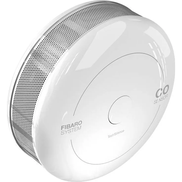 Fibaro FGCD-001 Kohlenmonoxiddetektor Kabellos Interkonnektabel Oberflächenmontiert