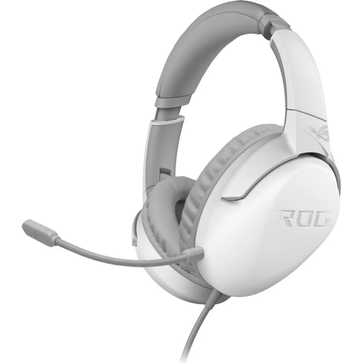ASUS ROG Strix Go Core Moonlight White - Headset - ohrumschließend - kabelgebunden - 3,5 mm Stecker - Mondlichtweiß (90YH0381-B1UA00) – Bild 1