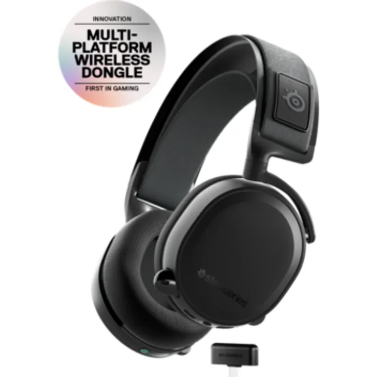 SteelSeries Arctis 7+ Kabelloses Gaming Headset für PS5-PS4-PC-Mac-Switch – Bild 1