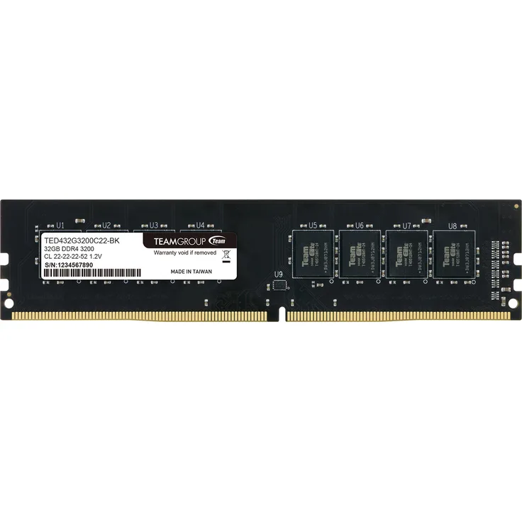 DDR4 32GB PC 3200 Team Elite TED432G3200C2201 - Preisvergleich