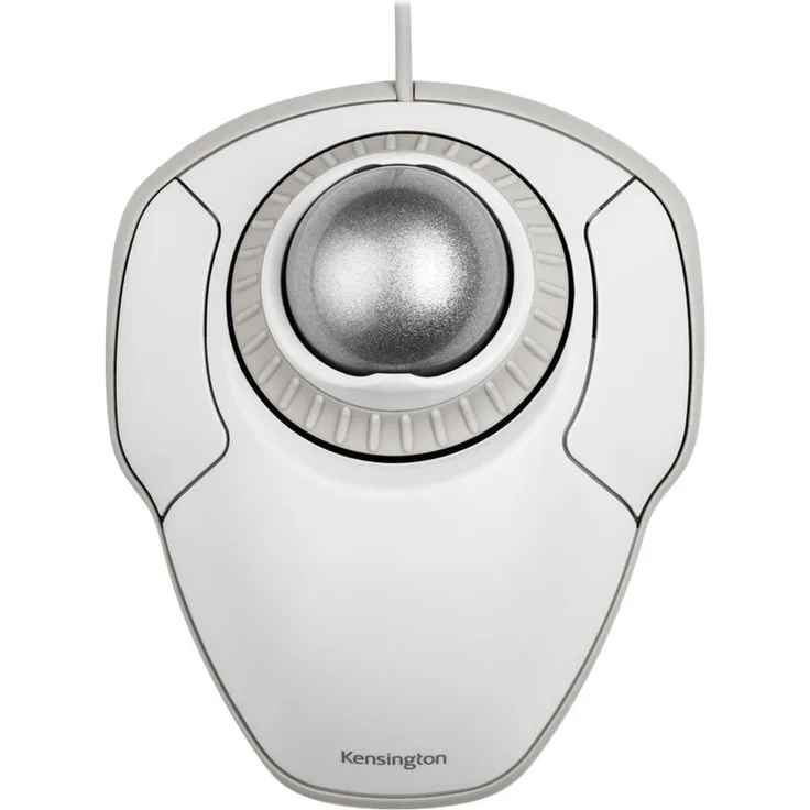 Kensington Orbit Trackball mit Scroll Ring — weiß (K72500WW)