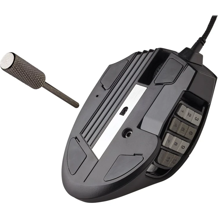 Corsair Scimitar RGB Elite Maus rechts USB Typ-A Optisch 18000 DPI (CH-9304211-EU) – Bild 6