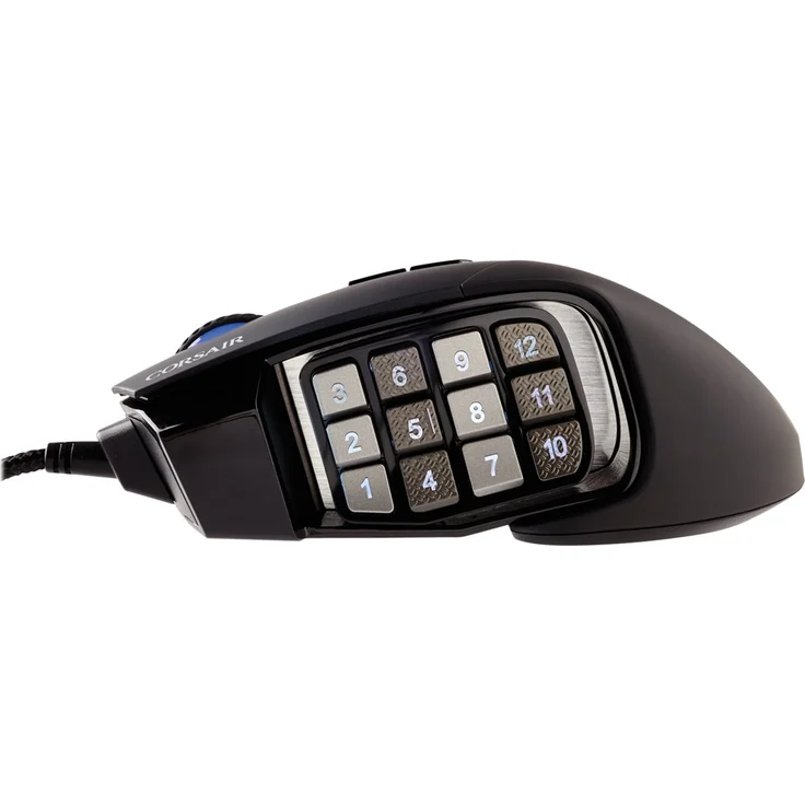 Corsair Scimitar RGB Elite Maus rechts USB Typ-A Optisch 18000 DPI (CH-9304211-EU) – Bild 10
