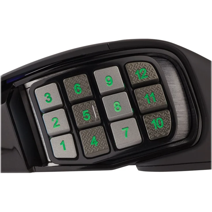Corsair Scimitar RGB Elite Maus rechts USB Typ-A Optisch 18000 DPI (CH-9304211-EU) – Bild 7
