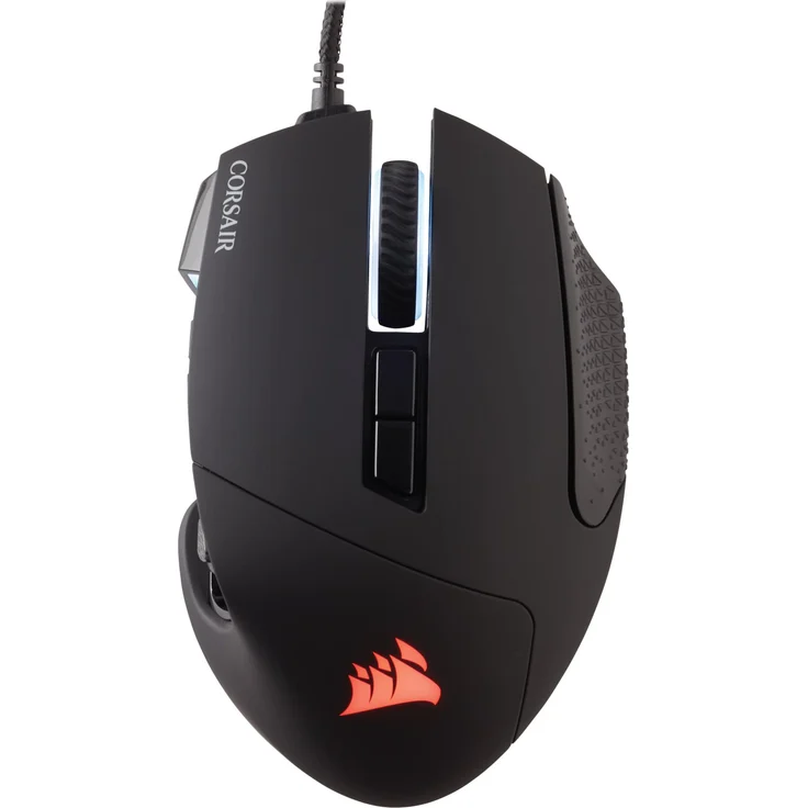 Corsair Scimitar RGB Elite Maus rechts USB Typ-A Optisch 18000 DPI (CH-9304211-EU) – Bild 2