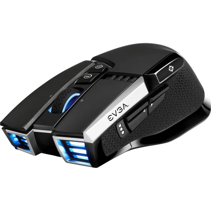 EVGA X20 Maus Beidhändig RF Wireless+Bluetooth+USB Type-A Optisch 16000 DPI (903-T1-20BK-K3)
