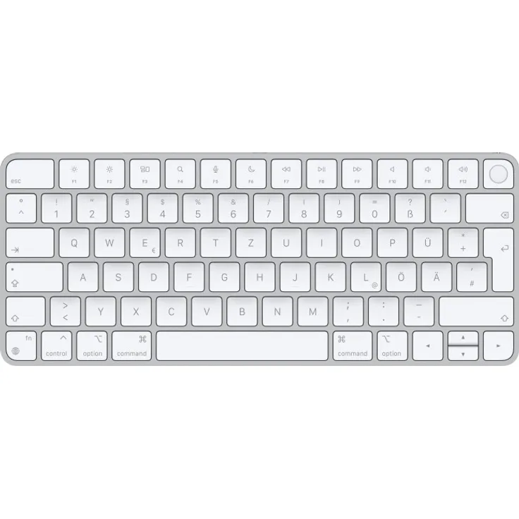 Apple Magic Keyboard mit Touch ID für Mac mit Apple Chip, silber, DE QWERTZ (MK293D/A)
