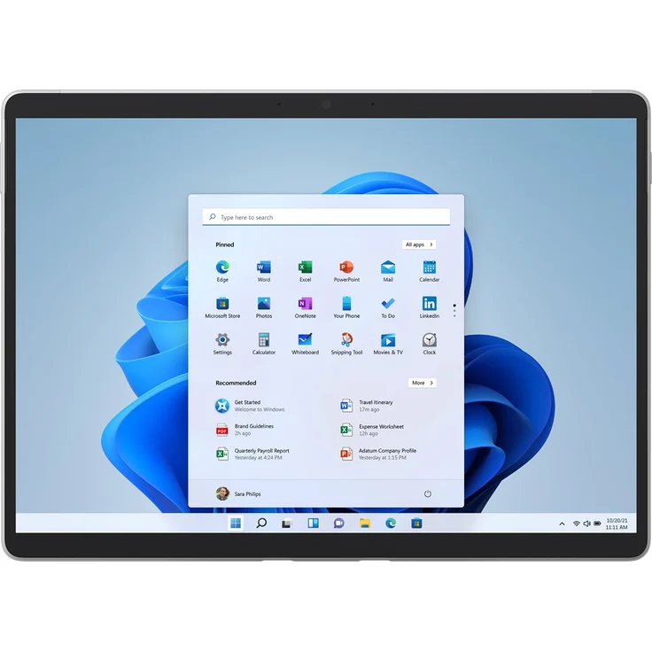Microsoft Surface Pro 8 - 13 Zoll (2880 x 1920 Pixel) 120 Hz, Intel Core i5-1145G7, 16 GBGB RAM, 256 GBGB SSD, Windows 11 Pro 64-bit (Platin) – Bild 4