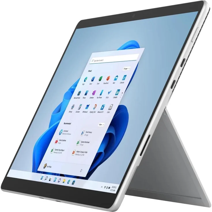 Microsoft Surface Pro 8 - 13 Zoll (2880 x 1920 Pixel) 120 Hz, Intel Core i5-1145G7, 8 GBGB RAM, 256 GBGB SSD, Windows 10 Pro 64-bit (Platin) – Bild 3