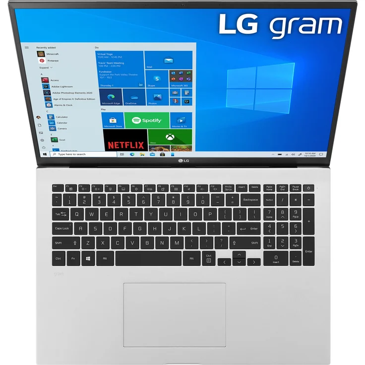 LG gram 17-'-' WQXGA i5-1135G7 16GB-512GB SSD Win11 17Z90P-G.AA66G – Bild 3