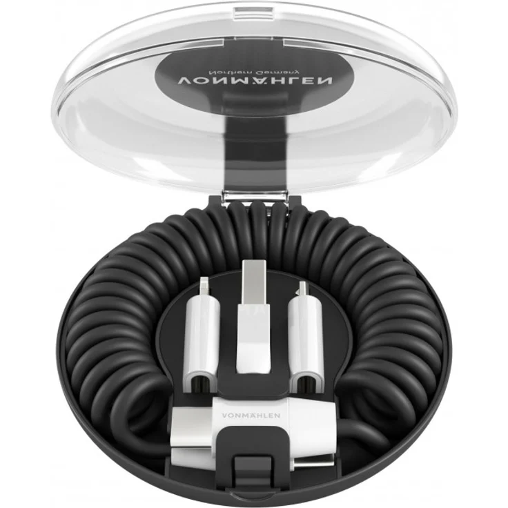 Vonmählen allroundo c USB Kabel 0,75 m USB 2.0 USB C Schwarz – Bild 1