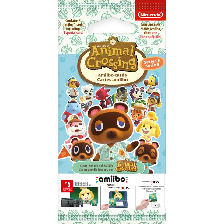 Nintendo amiibo-Karten Packung - Serie 5: Animal Crossing (Switch/WiiU/3DS)