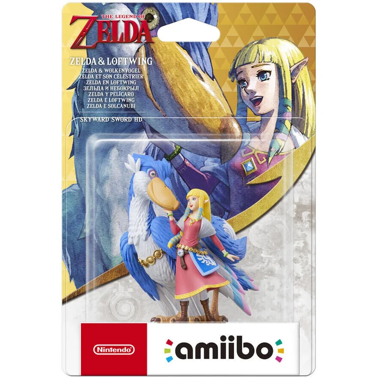 Nintendo amiibo (The Legend of Zelda Collection) Zelda & Wolkenvogel – Bild 1