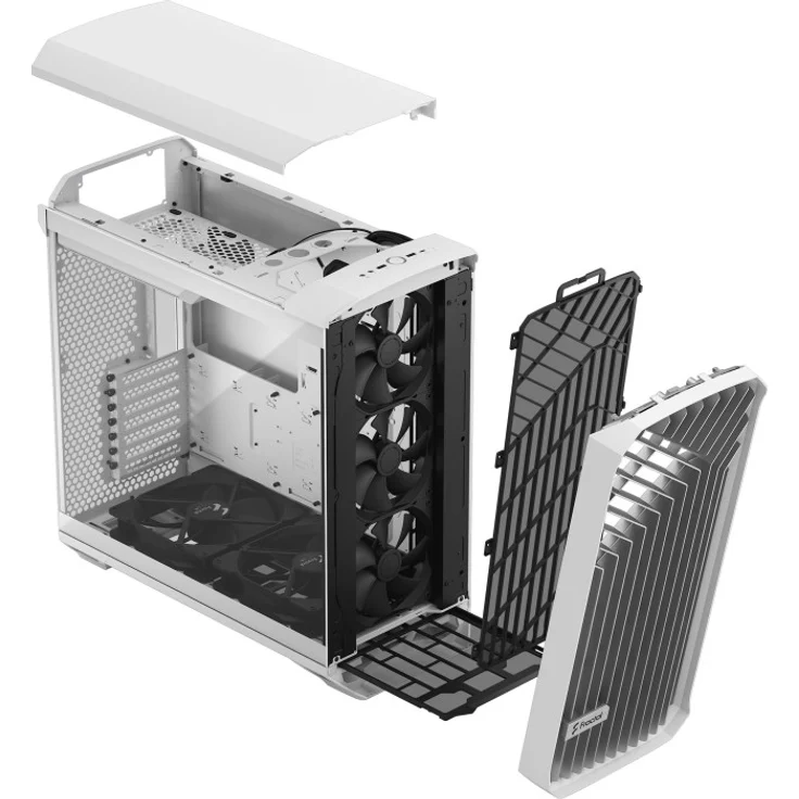 Fractal Design Torrent White TG Clear Tint, Glasfenster (FD-C-TOR1A-03) – Bild 5