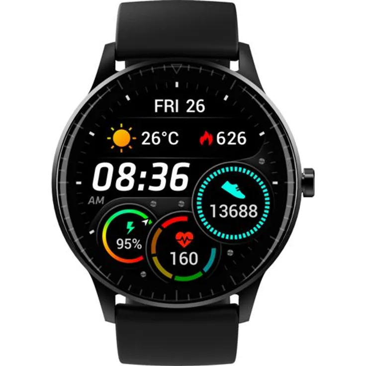 Denver SW-173 Smartwatch Unisex, 1,3 Zoll, Black - Preisvergleich