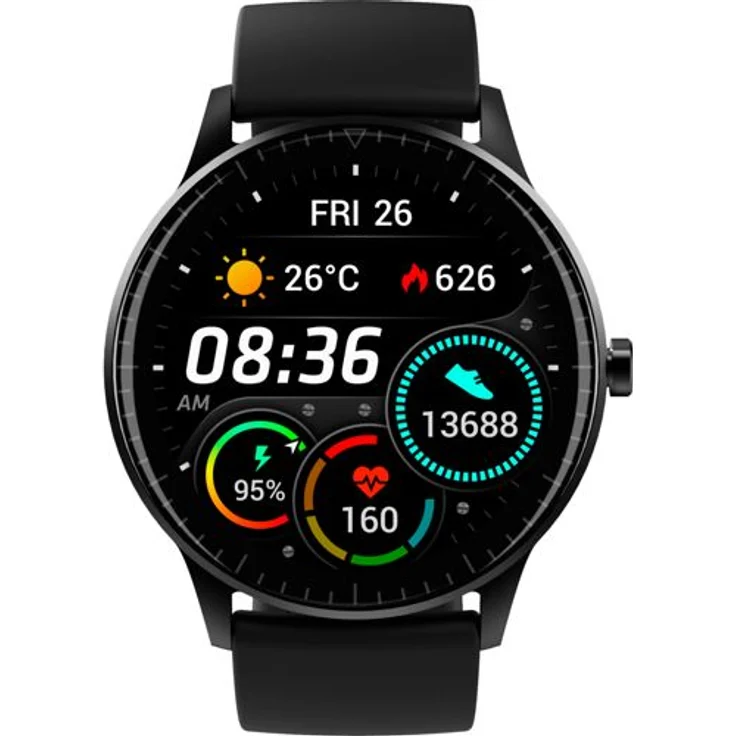 Denver SW-173 Smartwatch Unisex, 1,3 Zoll, Black - Preisvergleich – Bild 1