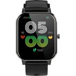 Denver SW-181 Smartwatch Unisex, 43mm, Metallgehäuse, Kautschukarmband, Black