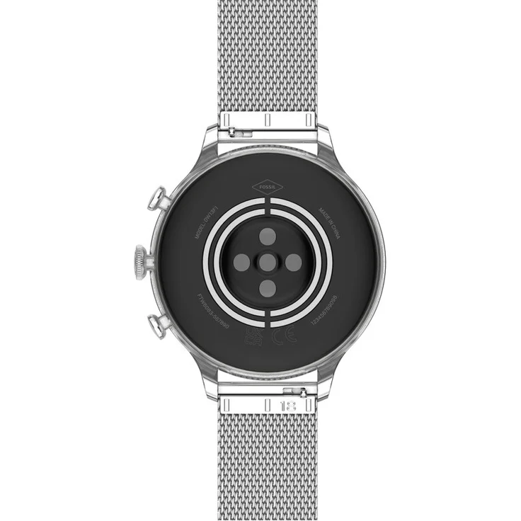 Fossil Gen 6 FTW6083 Smartwatch Damen, Edelstahlgehäuse, Silber – Bild 3
