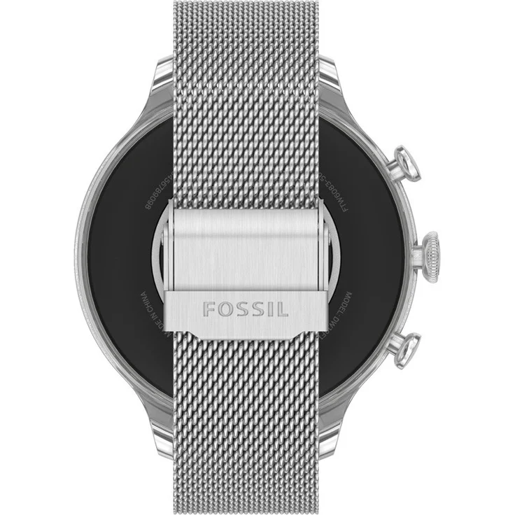 Fossil Gen 6 FTW6083 Smartwatch Damen, Edelstahlgehäuse, Silber – Bild 4