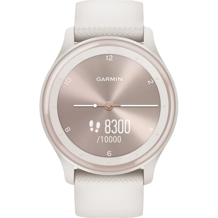 Garmin vívomove Sport Smartwatch Unisex, Einheitsgröße, Elfenbein-Perlgold – Bild 6