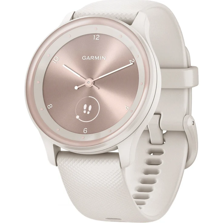 Garmin vívomove Sport Smartwatch Unisex, Einheitsgröße, Elfenbein-Perlgold – Bild 3