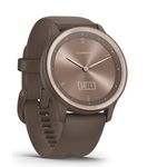 Garmin vívomove Sport Smartwatch Unisex, Einheitsgröße, Mokka-Perlgold