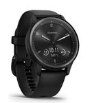 Garmin vívomove Sport Smartwatch Unisex, Einheitsgröße, Schwarz/Schiefergrau