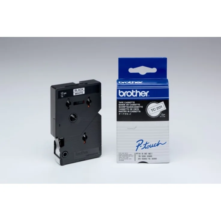 Brother TC-201 Druckerzubehör schwarz white original - Preisvergleich