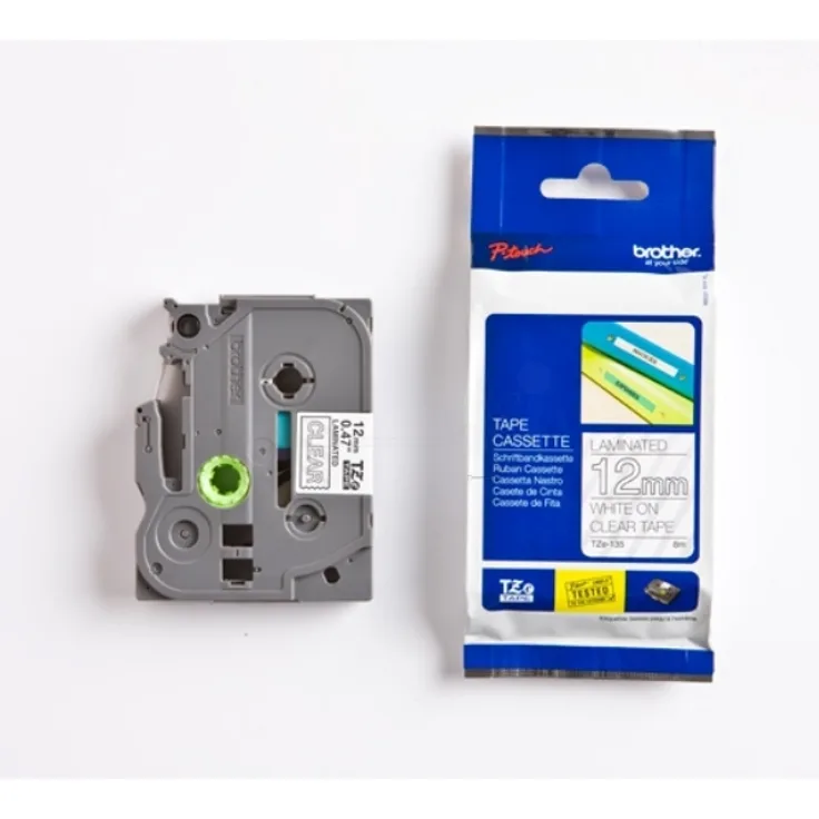Brother TZE-135 Druckerzubehör white transparent original - Preisvergleich