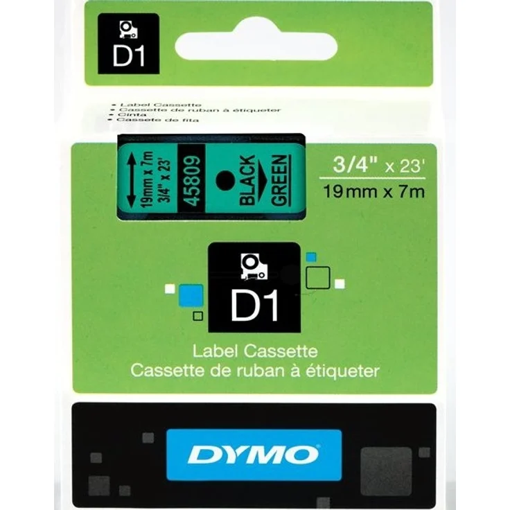 Dymo S0720890 / 45809 Druckerzubehör schwarz green original - Preisvergleich – Bild 1