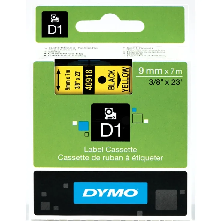 Dymo S0720730 / 40918 Druckerzubehör schwarz yellow original - Preisvergleich