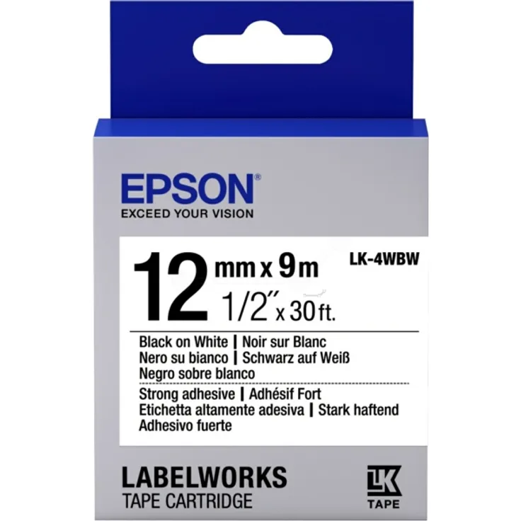Epson LK-4WBW / C 53 S 654016 Druckerzubehör schwarz white original