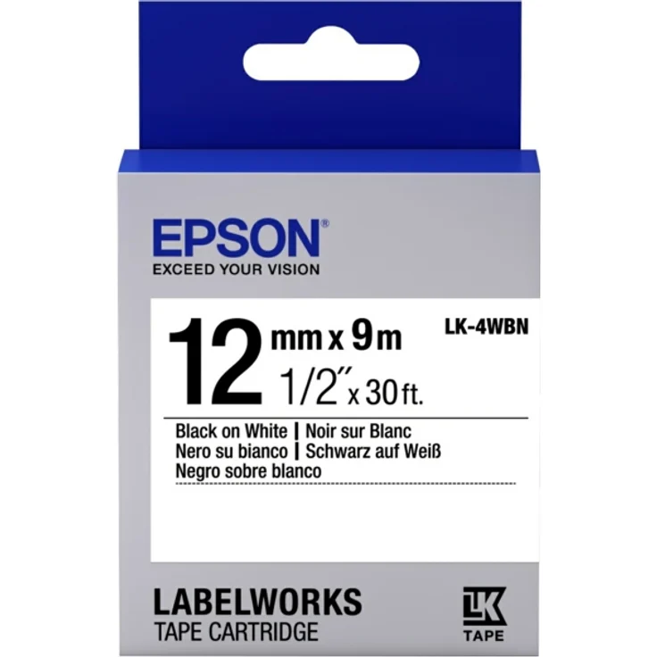 Epson LK-4WBN / C 53 S 654021 Druckerzubehör schwarz white original