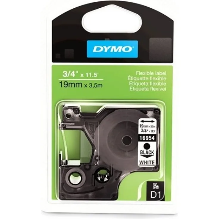 Dymo S0718050 / 16958 Druckerzubehör schwarz white original - Preisvergleich